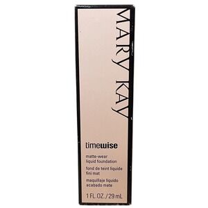 NEW Mary Kay TimeWise Ivory 1 Matte-Wear Liquid Foundation 038750 Combo/Oily NIB